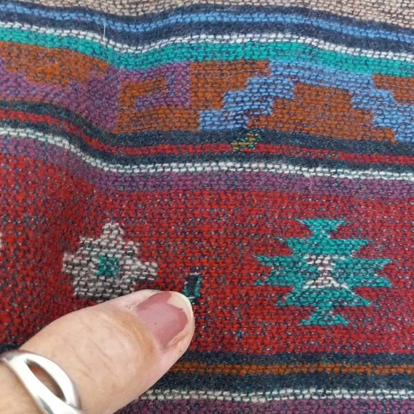 Pendleton KKNOCKABOUTS Multicolor Patterned Fabric VEST SZ.M - Picture 8 of 12